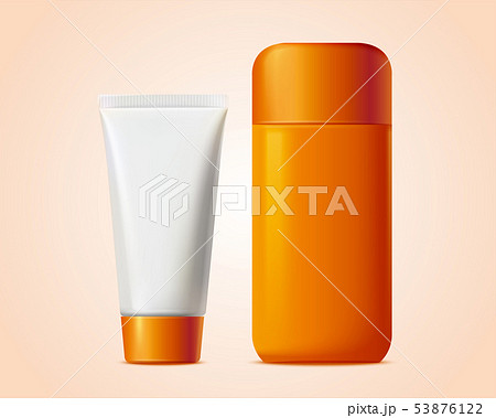 Blank cosmetic bottle Blank cosmetic bottle 53876122