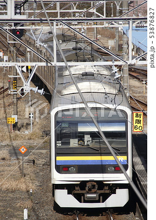 内房線209系2000番台（木更津駅） 53876827