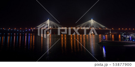 木浦大橋 夜景 海 53877900