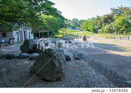 八幡山公園　ゴーカート乗り場周辺　栃木県 53878498