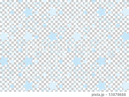Stars pattern background [white] [light blue] 53878688