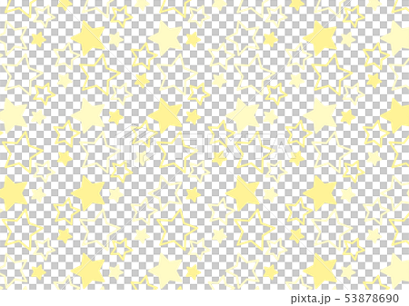 Stars pattern background [white] [yellow] 53878690