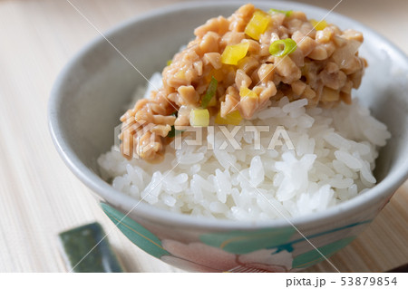 たくあん納豆ごはん 53879854