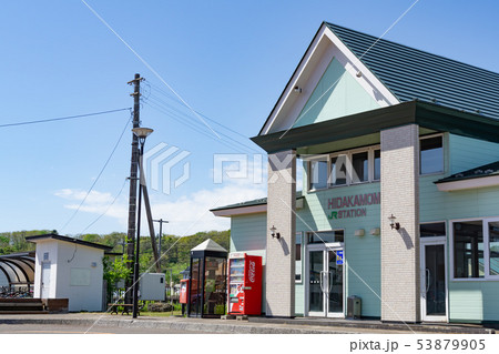 駅前風景 日高門別駅 駅前風景 日高門別駅 53879905