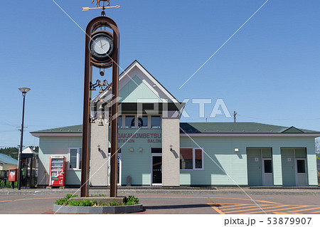 駅前風景　日高門別駅 53879907