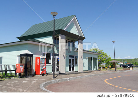 駅前風景　日高門別駅 53879910