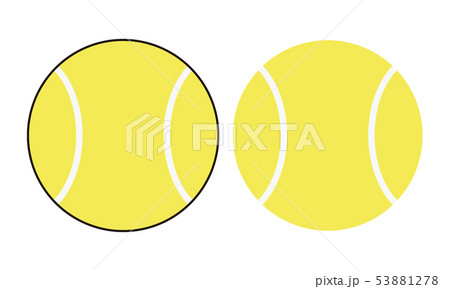 テニスのボール Tennis Ball イラストのイラスト素材