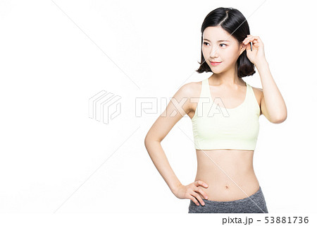 女性　スポーツウェア 53881736