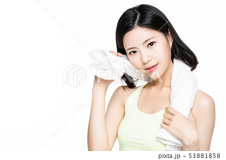 女性　スポーツウェア 53881858