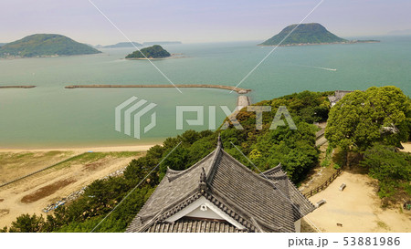 唐津(唐津城展望台から:高島方面) 唐津(唐津城展望台から:高島方面) 53881986