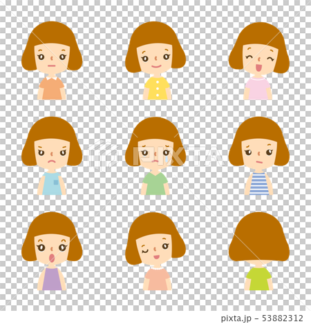 女孩的臉[流行色] 53882312
