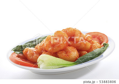 エビのチリソース炒め エビのチリソース炒め 53883806