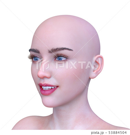 女の子の顔 女の子の顔 53884504