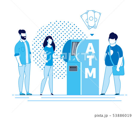 Deposit or Withdraw from Personal Account Atm. Deposit or Withdraw from Personal Account Atm. 53886019