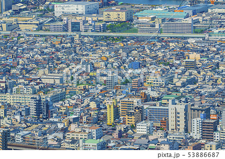 大阪　都市景観　西成区 53886687
