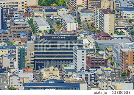 大阪　都市景観　西成区　大阪中央病院　 53886688
