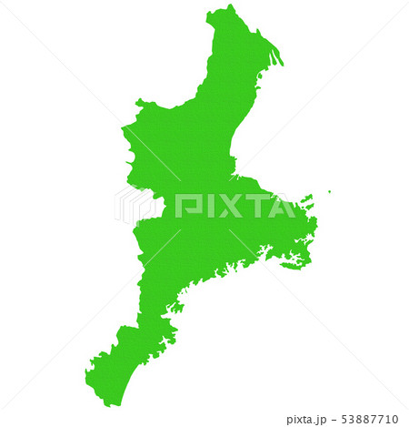 三重県地図 53887710