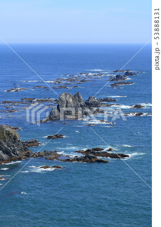北海道　えりも町　襟裳岬　先端 53888131