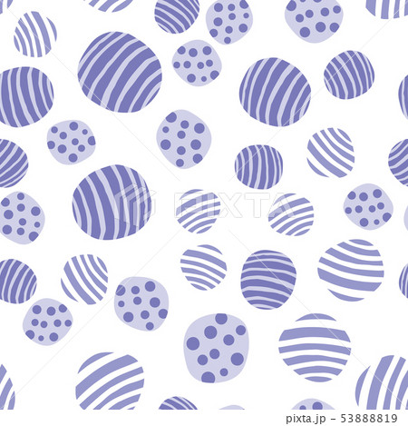 Abstract pebble seamless pattern. Hand drawn Abstract pebble seamless pattern. Hand drawn 53888819