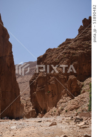 モロッコ ロッククライミングの聖地 トドラ渓谷 モロッコ ロッククライミングの聖地 トドラ渓谷 53890482