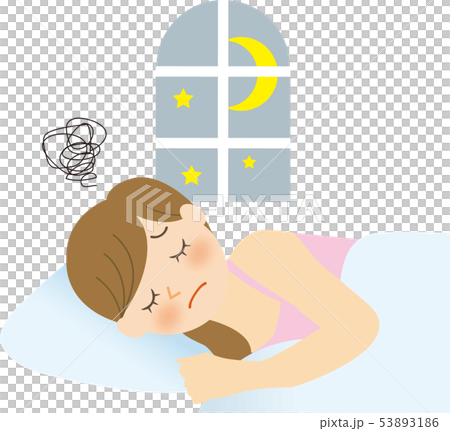 Sleepless woman 2 53893186