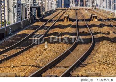 鉄道 線路イメージ 鉄道 線路イメージ 53895410