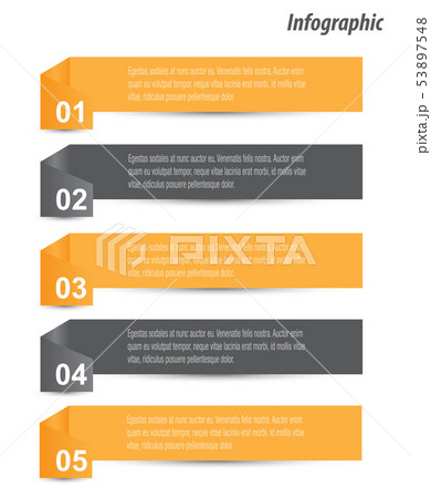 Info-graphic design template. Info-graphic design template. 53897548