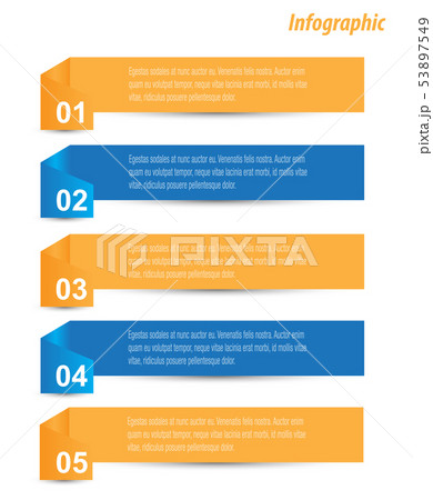 Info-graphic design template. Info-graphic design template. 53897549