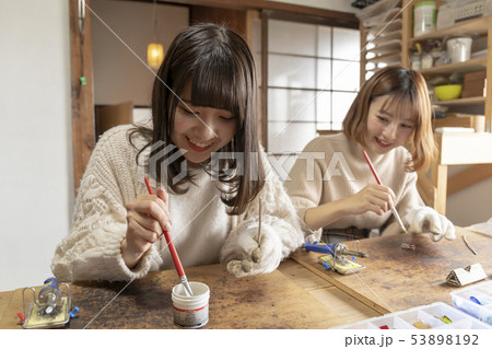 工作　ハンドメイド　手作り　イメージ 53898192