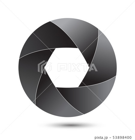 Vector illustration of camera shutter Vector illustration of camera shutter 53898400