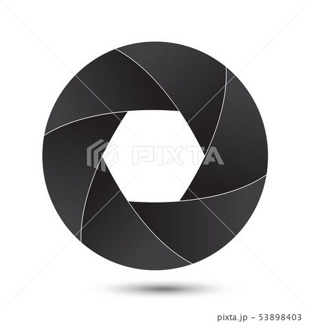 Vector illustration of camera shutter Vector illustration of camera shutter 53898403