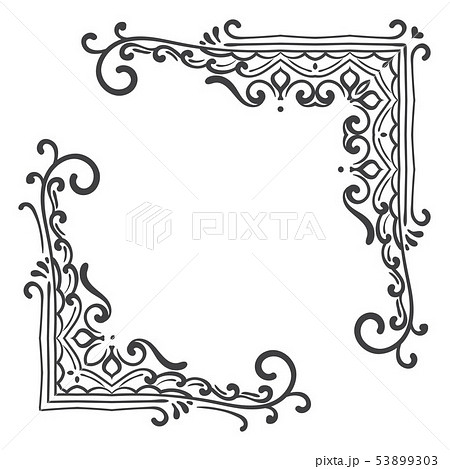 Vintage vector design elements 53899303