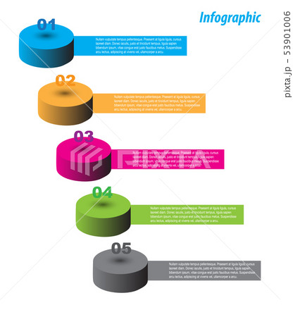 Info-graphic design template. Info-graphic design template. 53901006
