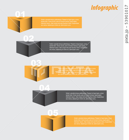 Info-graphic design template. Info-graphic design template. 53901017
