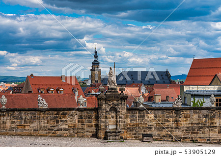 The historic old town of Bamberg in Bavaria, Germany 53905129