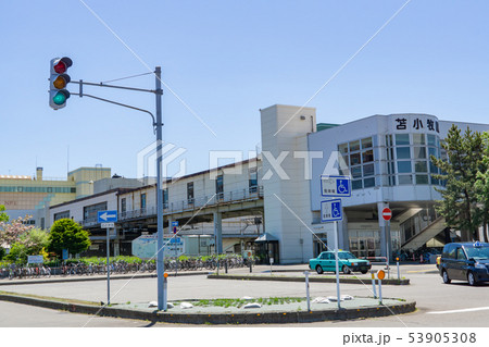 駅前風景　苫小牧駅 53905308