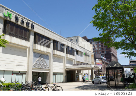 駅前風景　苫小牧駅 53905322