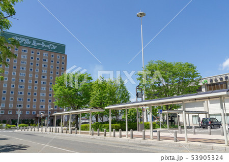 駅前風景 苫小牧駅 駅前風景 苫小牧駅 53905324
