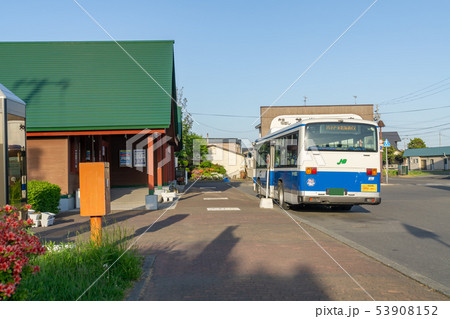 駅前風景 鵡川駅 駅前風景 鵡川駅 53908152