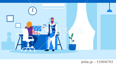 businesspeople couple brainstorming businesswoman with male assistant using laptop discussing new businesspeople couple brainstorming businesswoman with male assistant using laptop discussing new 53908793