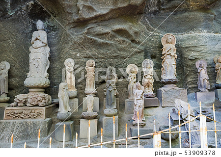 鋸山 日本寺 千五百羅漢石像群 百躰観音 （千葉県安房郡鋸南町） 2019年5月現在 53909378