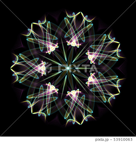 魔法陣004白赤緑 53910063