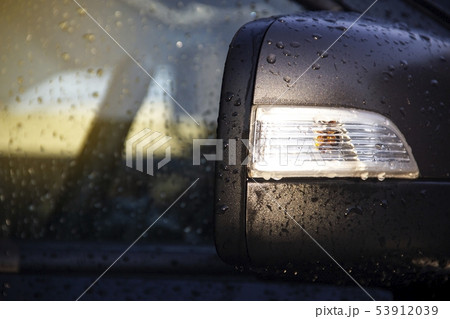Wet car condition During Car Wash Process.Car wash 53912039