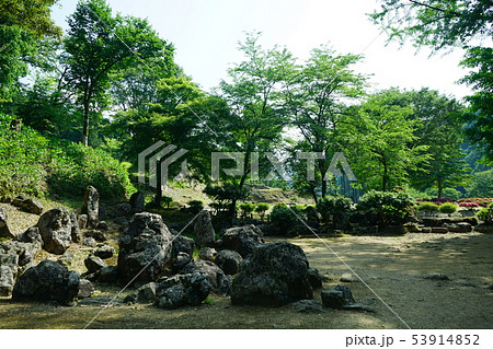一乗谷朝倉遺跡　湯殿跡庭園 53914852
