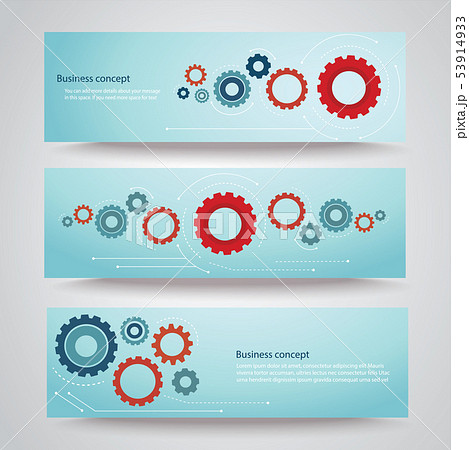 gears background cog wheel banner gears background cog wheel banner 53914933