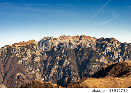 Plateau of Lessinia and Italian Alps Mount Carega Plateau of Lessinia and Italian Alps Mount Carega 53915750