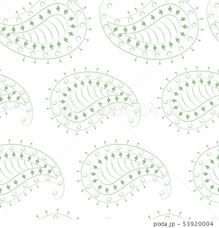 Simple paisley pattern 53920004