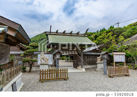 楼門前 ご社殿 大御神社 53920018