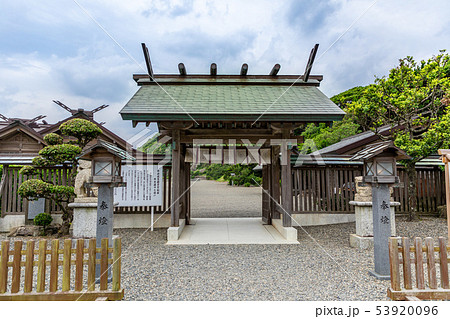 楼門前 ご社殿 大御神社 楼門前 ご社殿 大御神社 53920096