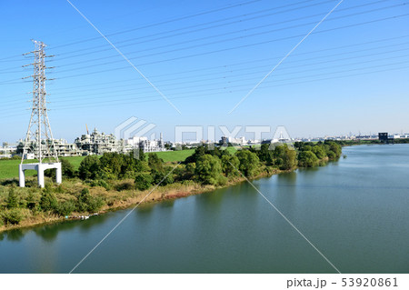 彩湖 第一調整池排水門方面 彩湖 第一調整池排水門方面 53920861